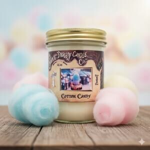 Cotton Candy - 16 oz Coconut Wax Candle